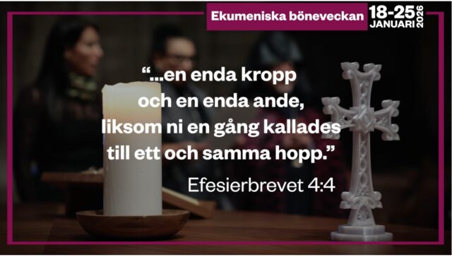 Ekumeniska böneveckan 2026